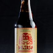 Etiqueta Delirio, de la cervecería artesanal Cajamarquina "Caxas Beer". Design project by juanecoide - 09.19.2019