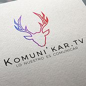 Komuni'Kar.tv. Projekt z dziedziny Br, ing i ident, fikacja wizualna, Projektowanie logot, pów i Multimedia użytkownika Capital Buró Advertising - 28.06.2018