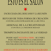 Proyecto del curso Copywriting: Esto es el salón.. Cop, and writing project by Rakelarcher - 09.20.2019