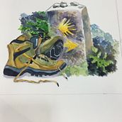 Mi Proyecto del curso: Técnicas modernas de acuarela . % Carmencita Ramos tarafından hazırlanan Güzel sanatlar projesi - 09.23.2019