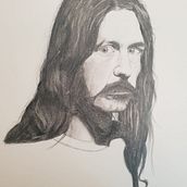 Mi Proyecto del curso: Retrato realista con lápiz de grafito. Un progetto di Disegno di lopez_lopez5 - 22.09.2019