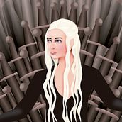 Game of Peaks. Fine Arts, and Digital Illustration project by Irene Barrasa Ramos - 09.22.2019