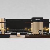 Decoración stand Feria "Ambiente 2019" Frankfurt. 3D, Decoration, Furniture Design, and Making project by Javier Alés - 02.10.2019