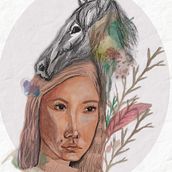 Mi Proyecto del curso: Retrato ilustrado en acuarela Ein Projekt aus dem Bereich Aquarellmalerei von Catalina Lopez Ruvalcaba - 23.09.2019