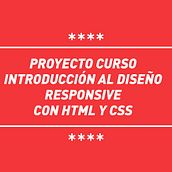 Mi Proyecto del curso: Introducción al Desarrollo Web Responsive con HTML y CSS. Un progetto di CSS, Web design e HTML di Estela Jiménez - 24.09.2019