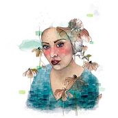 Mi Proyecto del curso: Retrato ilustrado en acuarela. Fine Arts, Creativit, and Digital Illustration project by Lourdes Rodríguez - 09.24.2019