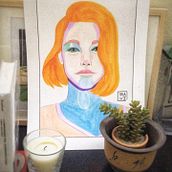 My project in Illustration Techniques with Digital Watercolor course. Un progetto di Arte concettuale di Ale Mavilia - 22.09.2019