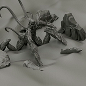 Mi Proyecto del curso: Escultura digital de criaturas fantásticas con ZBrush. 3D project by alejandro645_al - 09.25.2019