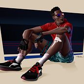 Hermes. Een project van  Concept art,  Tekening, Ontwerp van personages, Traditionele illustratie y Digitale illustratie van Carlos Gollán - 25.09.2019