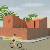 Mi Proyecto del curso: Representación gráfica de proyectos arquitectónicos.. Architecture project by Raul Esteban Navarro Gonzalez - 09.26.2019