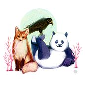Mi Proyecto del curso: Ilustración digital con lápices de colores. Design project by natyosmon11 - 09.28.2019