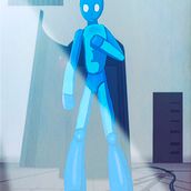 MetalBlue. Un progetto di Arte concettuale, Disegno artistico, Character design e Illustrazione digitale di Enrike Gonzalez - 29.09.2019
