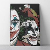 Joker Alternative Movie Poster. Film, Film, Video, TV, Comic, Graphic Design, Traditional illustration, Digital Illustration, and Vector Illustration project by Quim Mirabet López - 09.30.2019