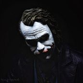 Figura Joker 1/6. Fotografia, Fotografia artística, e Fotografia de retrato projeto de Pavel Diaz de Oropeza E. - 02.10.2019