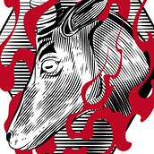 Mi Proyecto del curso: Técnicas de grabado digital - IMPALA. Traditional illustration project by Fabian Idarraga - 10.03.2019