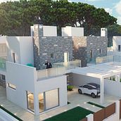 Infoarquitectura Rincón de Santa Clara. Architecture, and 3D Modeling project by Alberto Moreno - 01.18.2019