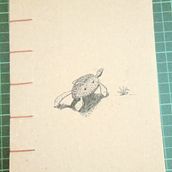 Agenda Encuadernación copta               . Un proyecto de Encuadernación de Lucía Lesmes - 05.10.2019