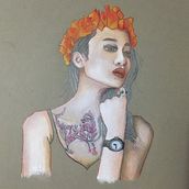 Mi Proyecto del curso: Ilustración con pastel y lápices de colores Ein Projekt aus dem Bereich Artistische Zeichnung von Rosa Ana Frutos - 06.10.2019