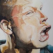 Un poco de mi trabajo personal. Fine Arts, Painting, Watercolor Painting, Acr, and lic Painting project by Ariel Stivala - 12.29.2019