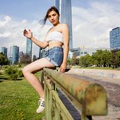 Mi Proyecto del curso: Fotografía de retrato con luz natural. Fotografia projeto de Octavio Carvajal - 07.10.2019