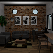 Mi Proyecto del curso: Iniciación al diseño de interiores. Interior Architecture project by parragapaesano - 10.07.2019