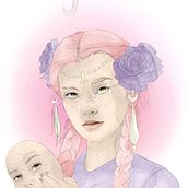 Horoscopo: Técnica de ilustración acuarela digital. Un proyecto de Ilustración digital de Mechi Arrighi - 08.10.2019