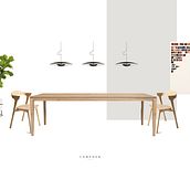 3D y moodboards. Arquitetura de interiores projeto de itta_estudio - 08.10.2019