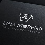 Lina Morena Ein Projekt aus dem Bereich Br, ing und Identität, Logodesign und Traditionelle Illustration von PYRivero - Plasmando tus ideas! - 09.10.2019
