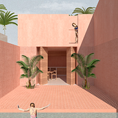 Mi Proyecto del curso: Representación gráfica de proyectos arquitectónicos. Digital Architecture project by Fernanda Polanco - 10.16.2019