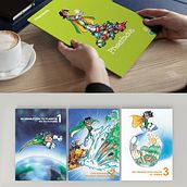 Ecovidrio. Een project van  Art direction,  Ontwerp y Traditionele illustratie van Andrea Hernando - 09.10.2019