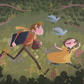 Proyecto Personal-Cuento Ilustrado. Concept Art, Drawing, and Children's Illustration project by Pedro Riquelme - 10.09.2019