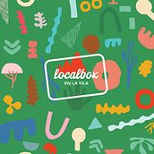 Localbox · Tarjeta regalo pequeño comercio · Branding, Packaging y Pattern Design. Br, ing, Identit, and Packaging project by Paola Pardini - 10.09.2018
