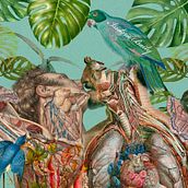 Anatomía del beso. Collage project by María Isidora García-Cabezón García Bailly - 10.09.2019