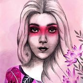 Mi Proyecto del curso: Retrato con lápiz, técnicas de color y Photoshop. Pencil Drawing project by Andy Monroc - 10.09.2019