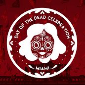 Day of the dead celebration miami - Logo. Un progetto di Design e Design di loghi di Yeimy Herrera - 10.10.2019