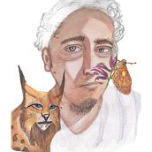 Autorretrato. Traditional illustration, and Digital Illustration project by Gustavo Alejandro Luna Alcantar - 10.10.2019