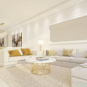 Apartamento en Punta del Este, Uruguay. 3D, Arquitetura, Arquitetura digital, Arquitetura de interiores, Decoração de interiores, Design de interiores e Infografia projeto de Gabriel Spinelli - 10.10.2019