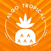 Algo tropical logo . Un progetto di Design e Design di loghi di Yeimy Herrera - 10.10.2019