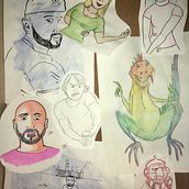 Mis últimos dibujos. Un projet de Dessin de Pedro Garre Pérez - 11.10.2019