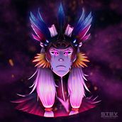 XoLa - La dama olvidada.. Digital Illustration, Character Design, and Traditional illustration project by Steven Pasaje - 07.30.2019