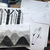 frances__farmer | Proyecto final: De principiante a superdibujante. Artistic Drawing, Painting, and Watercolor Painting project by Christian Alanís - 10.13.2019