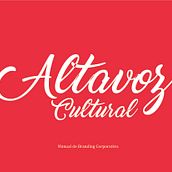 Altavoz Cultural. Br, ing, Identit, and Logo Design project by Rut Alameda - 10.14.2019