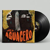 Portada del Disco ¨AGUACERO¨. Ilustração tradicional projeto de Alejandro Armas Vidal - 15.10.2019