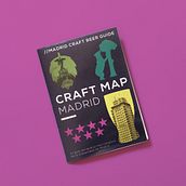 Craft Beer Map Madrid. Design, Graphic Design, Digital Illustration, and Vector Illustration project by Marta Coll - 09.12.2019