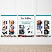 Seating Plan para Boda. Een project van Grafisch ontwerp van Raquel Acebes - 05.10.2019