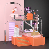  Meu projeto do curso: Prototipagem e visualizações de produto no Cinema 4D. 3D project by David Silva - 10.15.2019