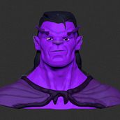 Goliarth, Mi Proyecto del curso: Modelado de personajes en 3D. Un progetto di 3D e Scultura di Peri Arte Caso - 17.10.2019