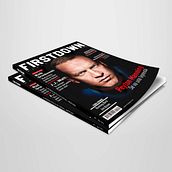 FirstDown Magazine. Un progetto di Design e Design editoriale di Jesús Valle - 17.06.2016