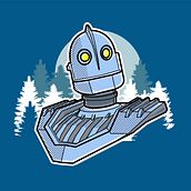 The Iron Giant vector art. Een project van Vectorillustratie van Alberto Padierna Quintana - 17.10.2019