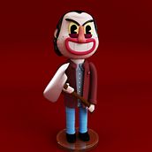 Jack Torrance. Un proyecto de 3D, Diseño de personajes 3D y Modelado 3D de Asdrúbal Morales Quirós - 18.10.2019